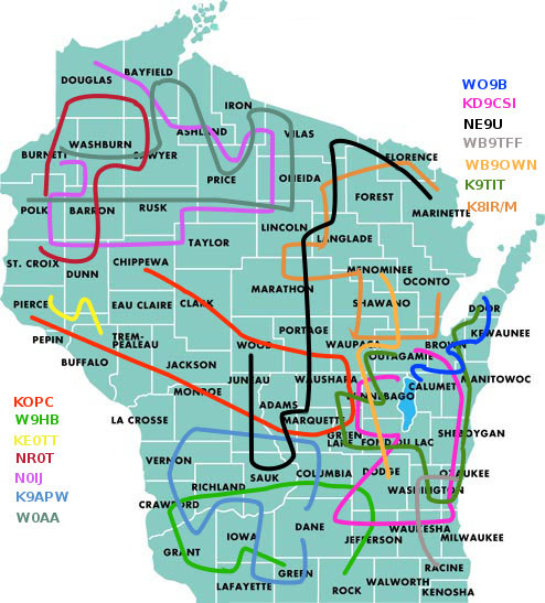 2017 Route Map